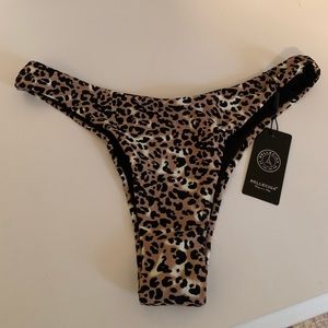 Brand new cheetah cheeky bikini bottomsNWT